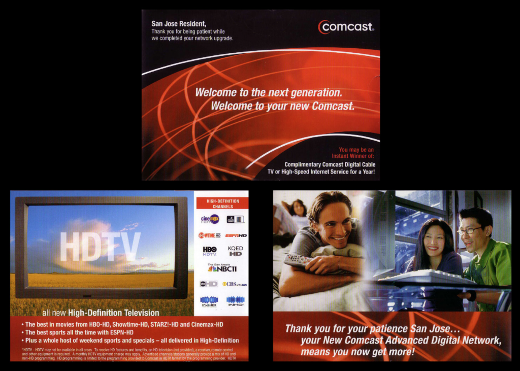 Comcast bay area talk show video production multi camera switched