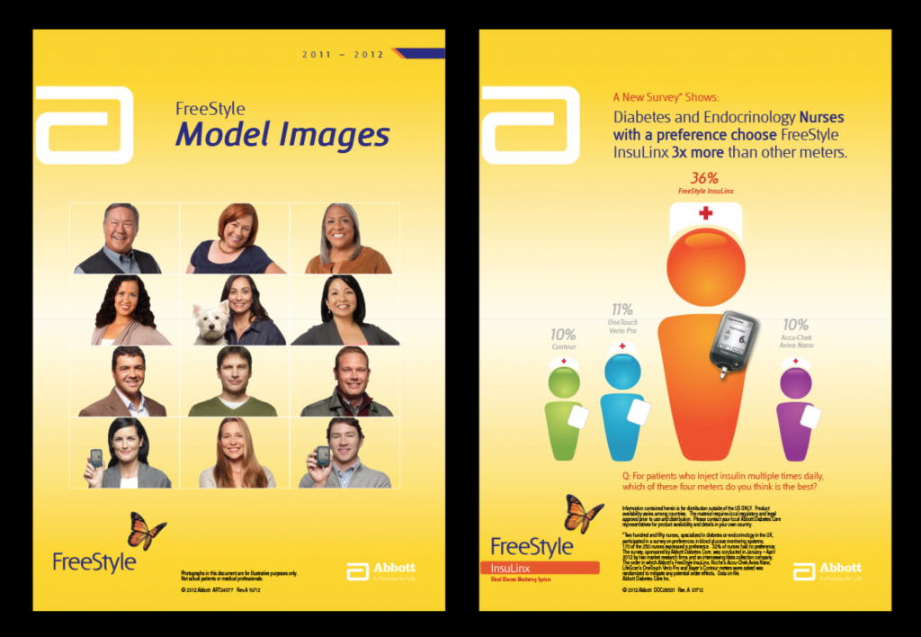 Web Design Graphic Brochure Abbott