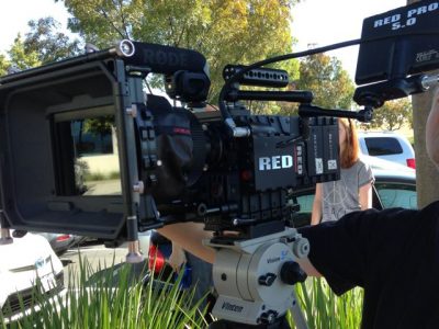red-camera-Flip2media-shoot pharmaceutical marketing and advertising video production